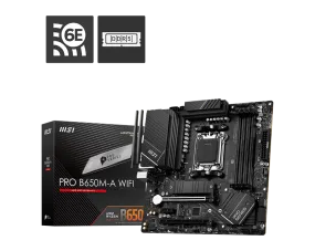 MSI PRO B650M-A WIFI DDR5,Socket AM5 mATX Motherboard