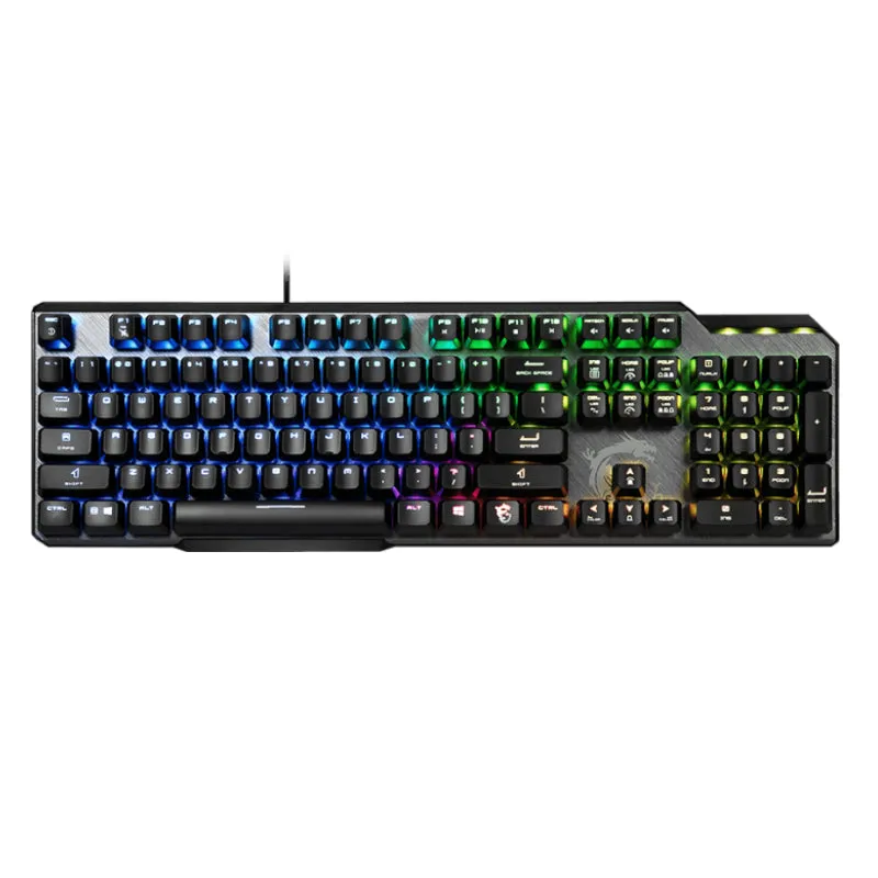 Msi Vigor Gk50 Elite Rgb Mechanical Gaming Keyboard - Black