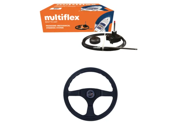 Multiflex Mechanical Steering Kits - 55 & 150HP - 12 Cable Lengths