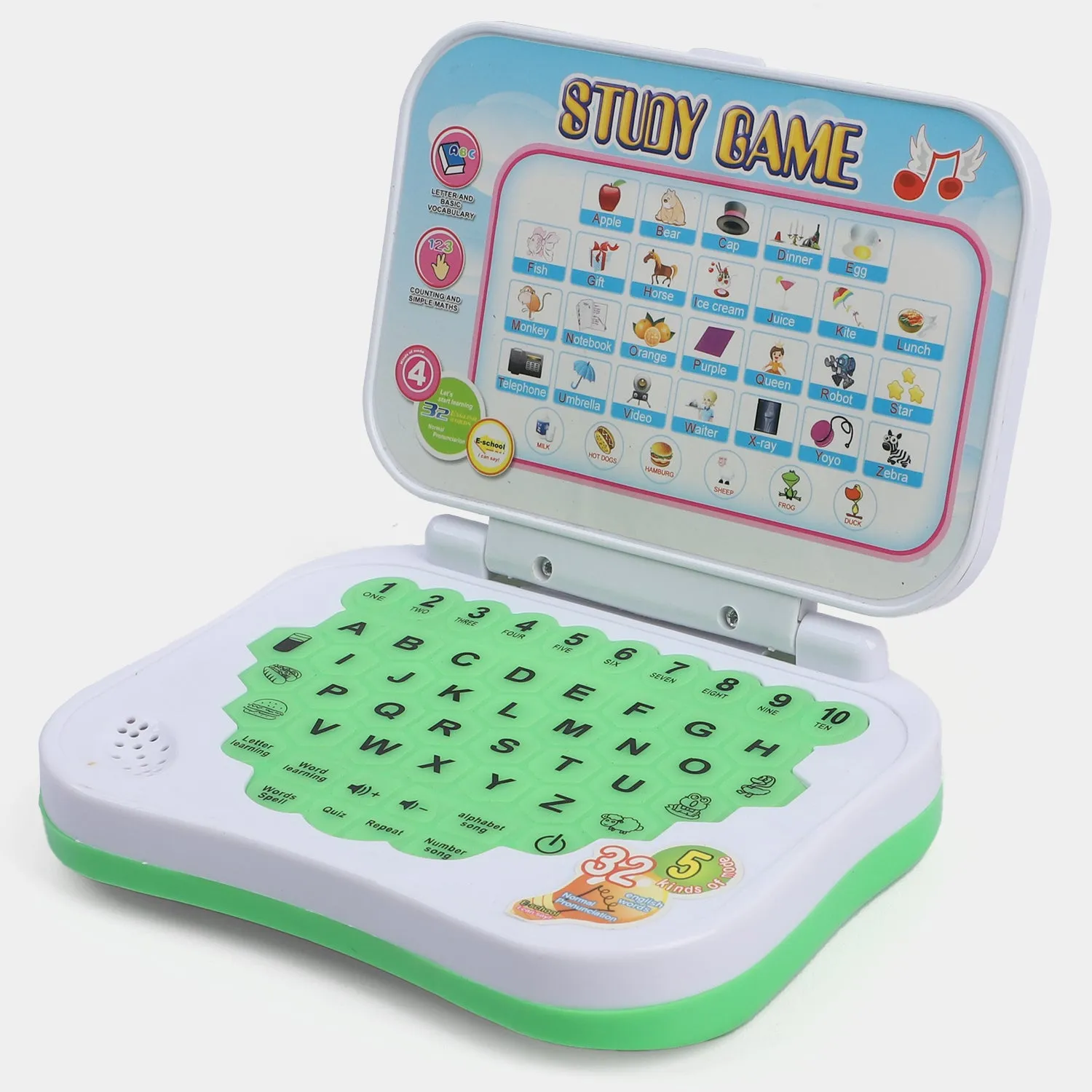 Multifunction Laptop Learning Toy For Kids