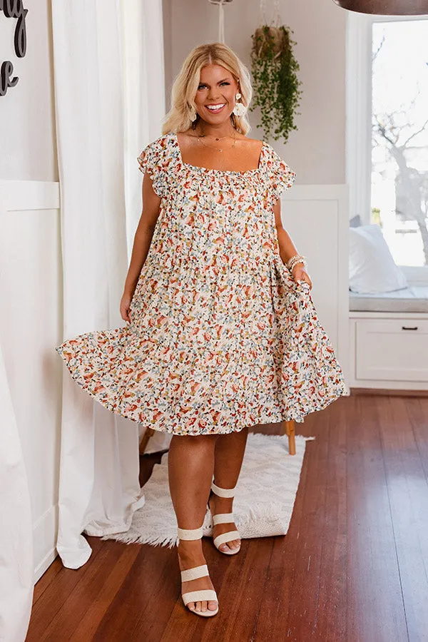 Neighborhood Hotspot Floral Dress Curves