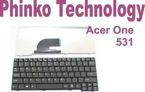 New Keyboard for Acer Aspire One 531 531h ZG5 ZG8 A110 A150 D150 D250 with Frame