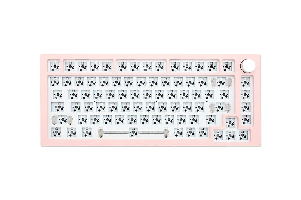 NextTime X75 75% Gasket Mechanical Keyboard kit PCB Hot Swappable Switch Lighting effects RGB switch led type c Next Time 75