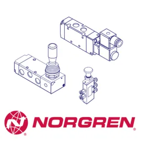 Norgren 3040002 Mechanical Valve (Plunger/Spring 1/8 - 1/4 BSP)