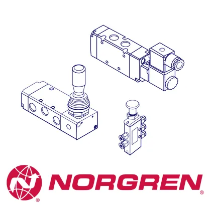 Norgren 3040002 Mechanical Valve (Plunger/Spring 1/8 - 1/4 BSP)