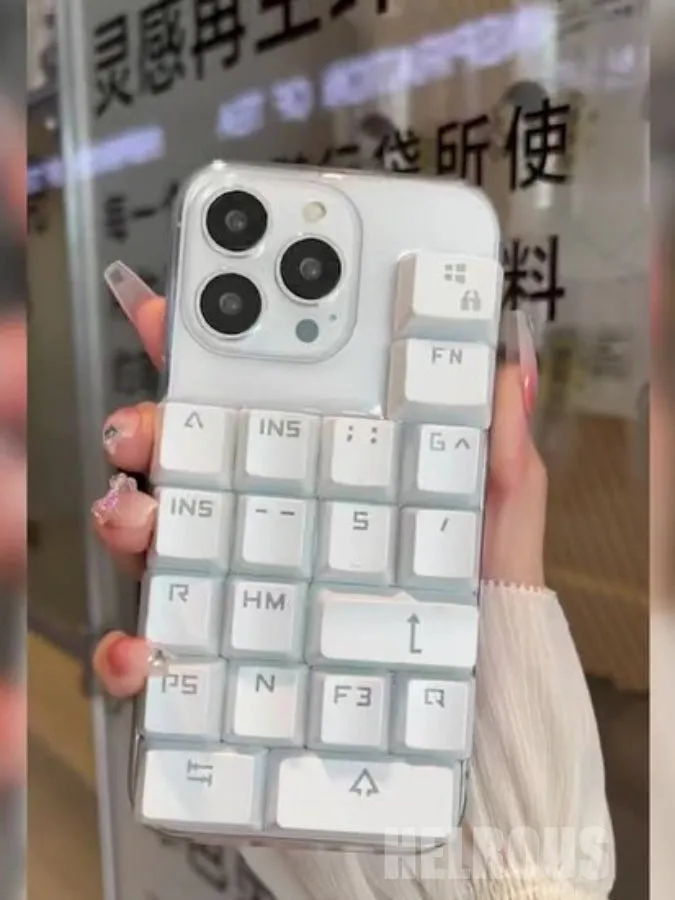 PC Keyboard Motif iPhone Case_HL3322