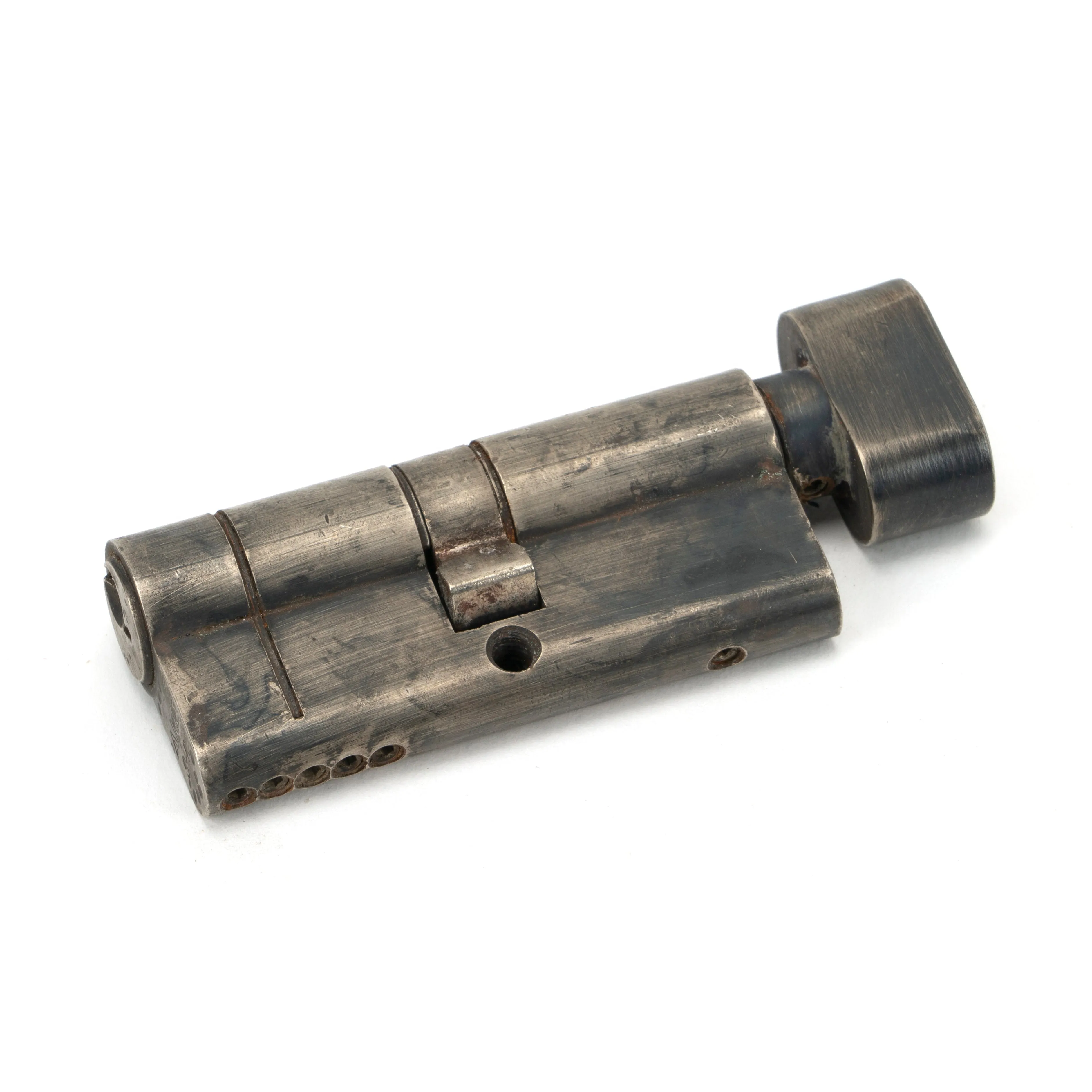 Pewter 35/35 5pin Euro Cylinder/Thumbturn KA | From The Anvil