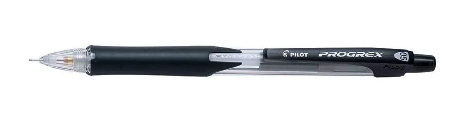 PILOT PROGREX PENCIL BLACK  0.5MM H-125C-SL-B-BG