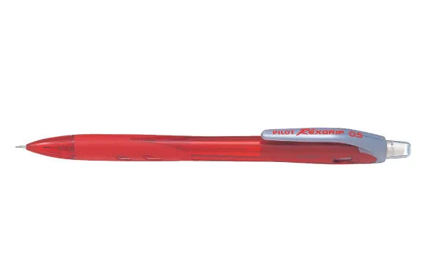 PILOT REXGRIP 0.5 MECHANICAL PENCIL RED