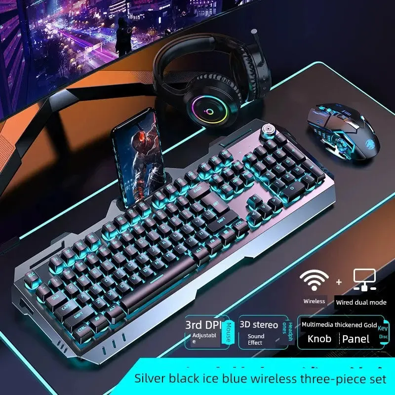 Pioneer Real Mechanical Feeling Wireless Keyboard and Mouse