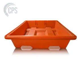 Plastic Washout Pan - (L62" x W48" x H12" - 0.75 CY)