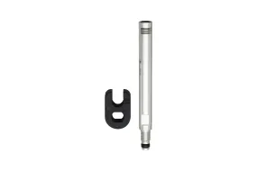 Problem Solvers Presta Valve Extender: Removable Core 50mm Silver