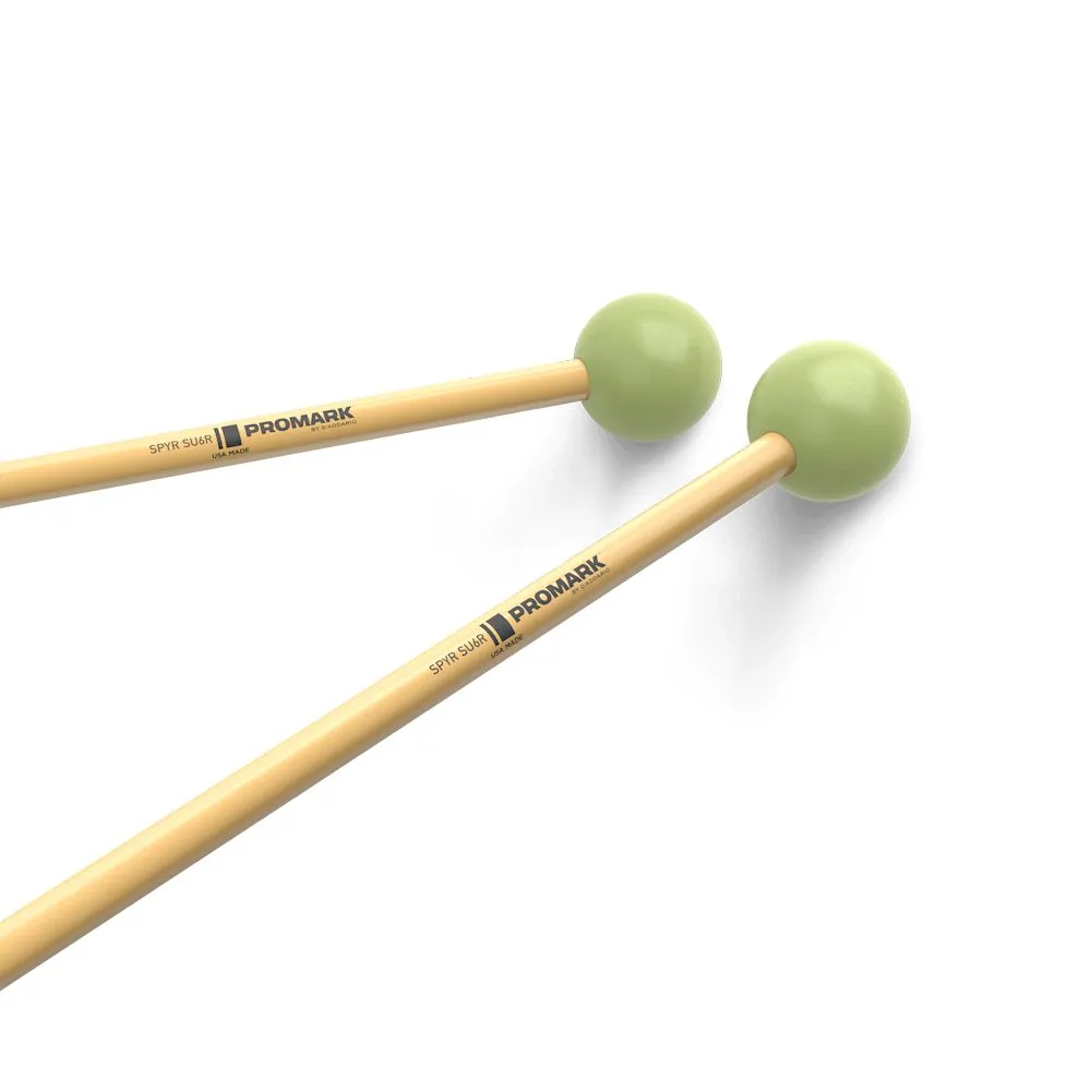 ProMark SPYR SU6R Medium-Hard, 1 1/8" Hytrel Xylo Mallet