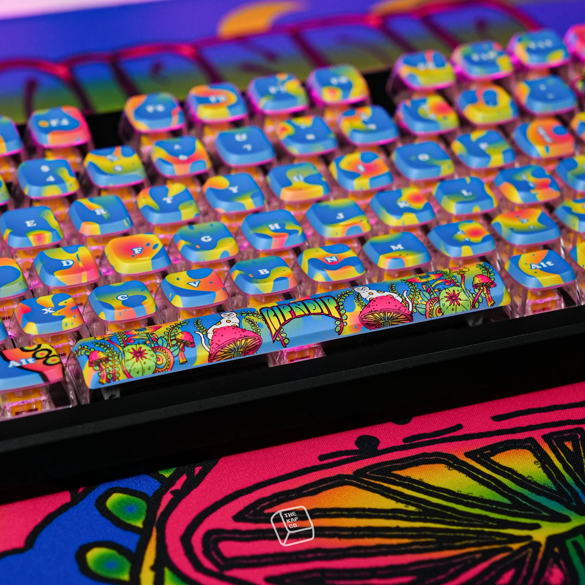 Psychedelic Keycaps (Asst)