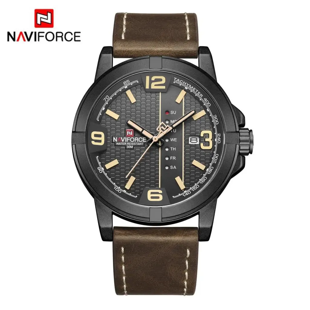 PU LEATHER QUARTZ WATCH