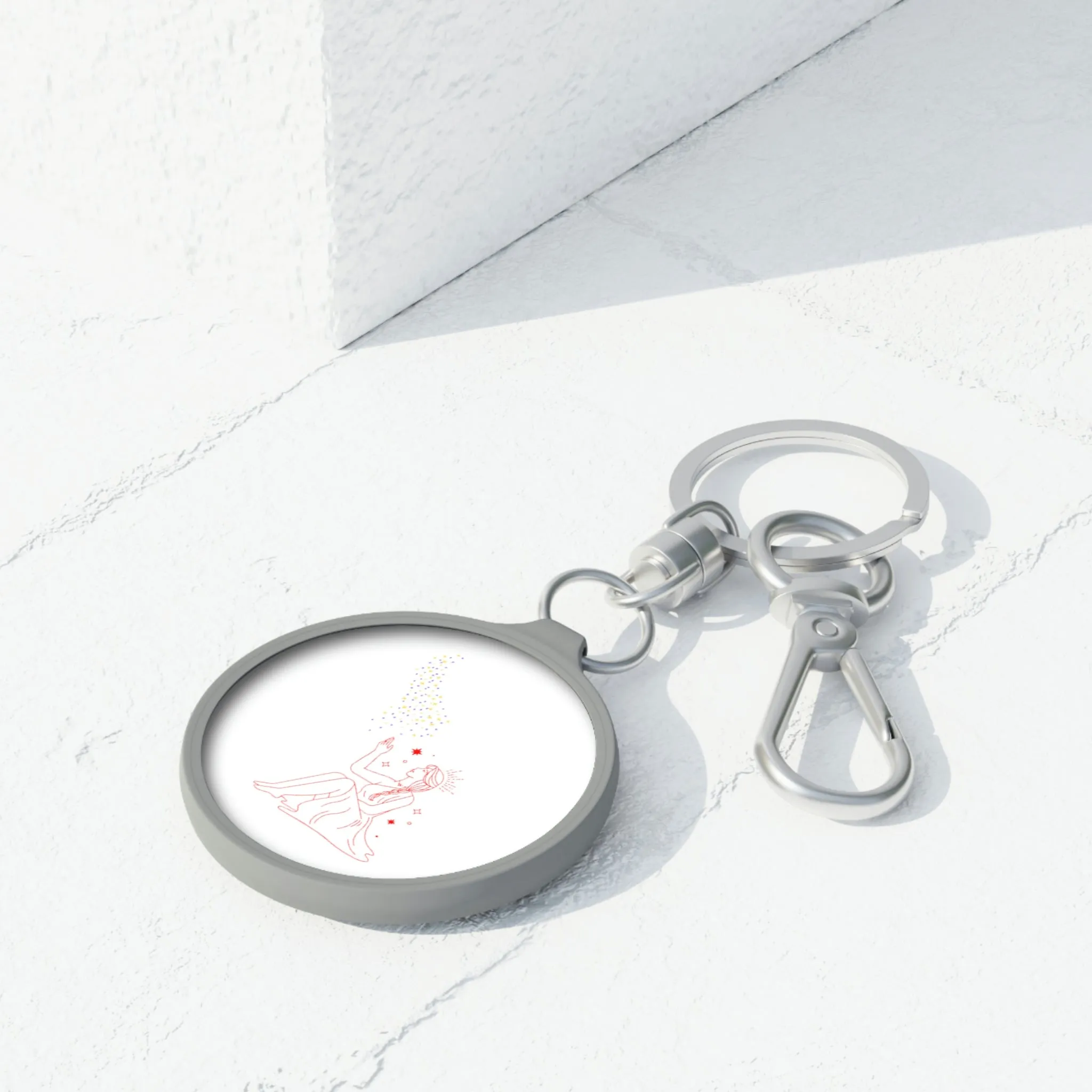 Release your magic Keyring Tag