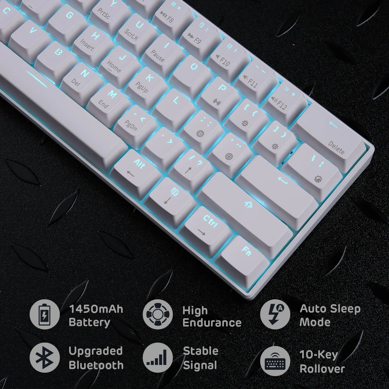 RK Royal Kludge RK61 60% Mechanical Keyboard