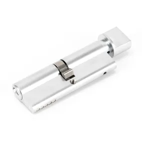 Satin Chrome 45/45 5pin Euro Cylinder/Thumbturn | From The Anvil