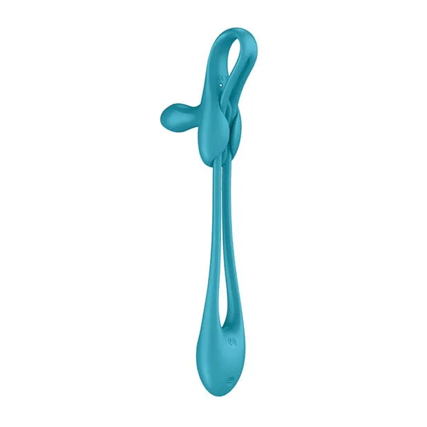 Satisfyer - Plug and Play 1 Flexible Versatile Multi Vibrator (Turquoise)