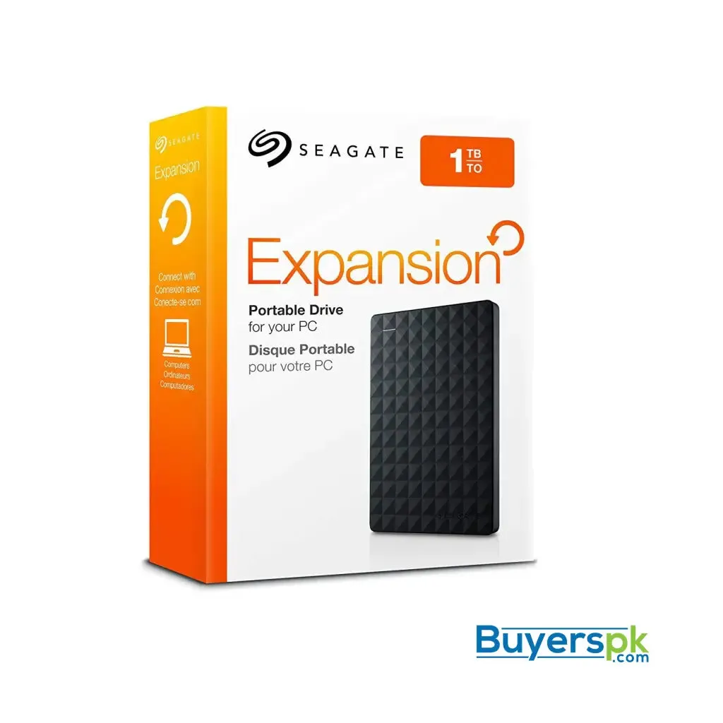 Seagate Expansion 1tb Portable External Hard Drive Usb 3.0 (stea1000400) 2 Yrs Warranty