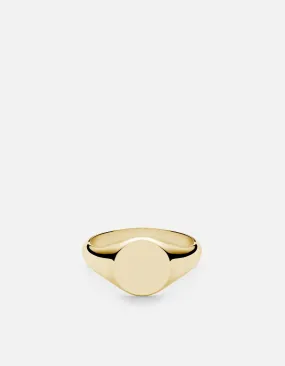 Signet Ring, 14k Gold