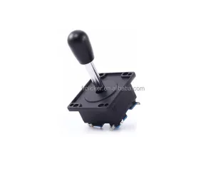 Spanish style black 4 ways joystick for arcade game machine