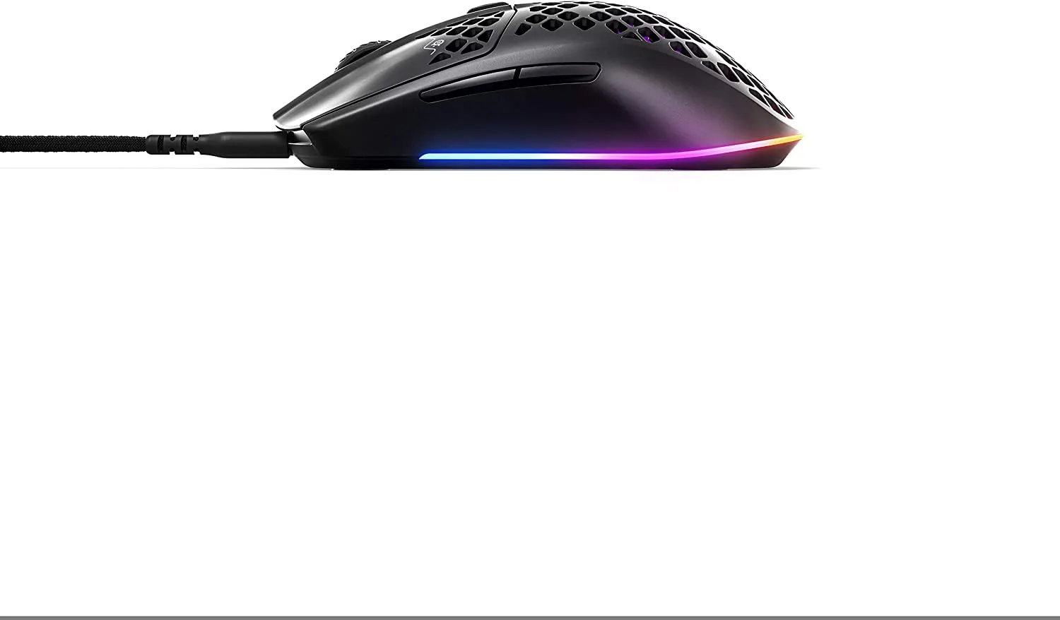 SteelSeries Mouse Aerox 3 Wired - Super Light Gaming Mouse - 8,500 CPI TrueMove Core Optical Sensor - Ultra-lightweight Water Resistant Design - Universal USB-C connectivity (62599)