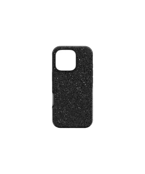 SWAROVSKI HIGH SMARTPHONE CASE, SCATTERED DESIGN IPHONE® 16 PRO, BLACK