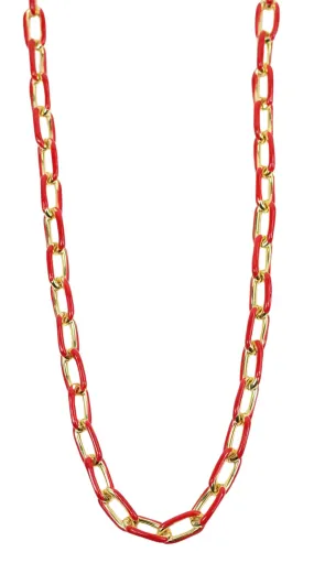 The Lennox Necklace - Red