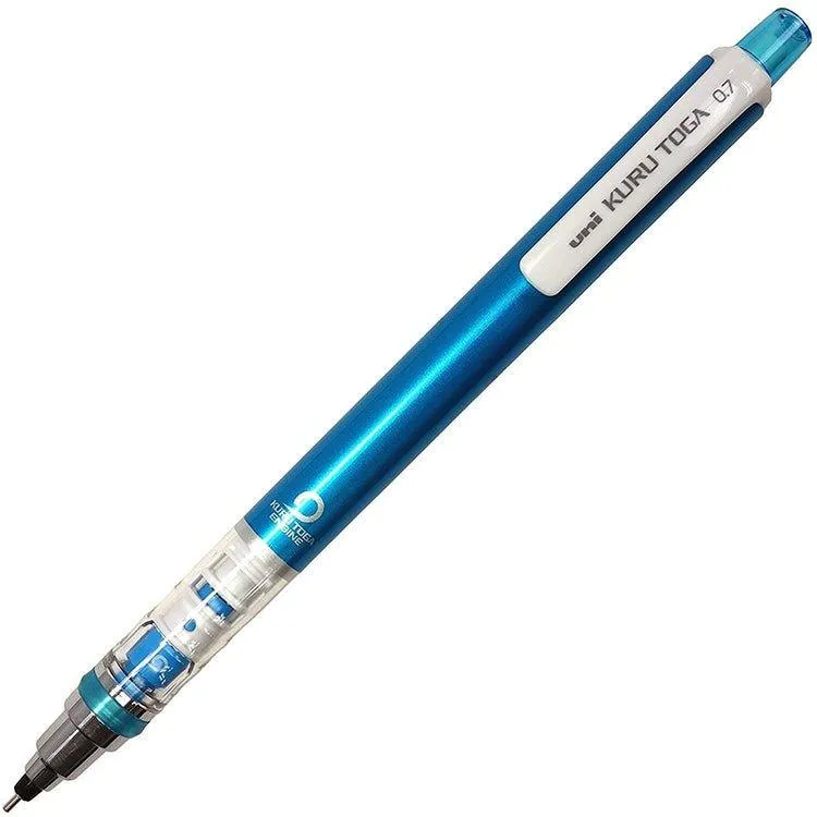 UNI KURU TOGA M7-450 Automatic Pencil Automatic Pen 0.7mm M7-4501P Pink Blue