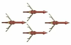 Wac'em Deep 6 100gr 2 Blade Expandable Broadhead (4-pack)