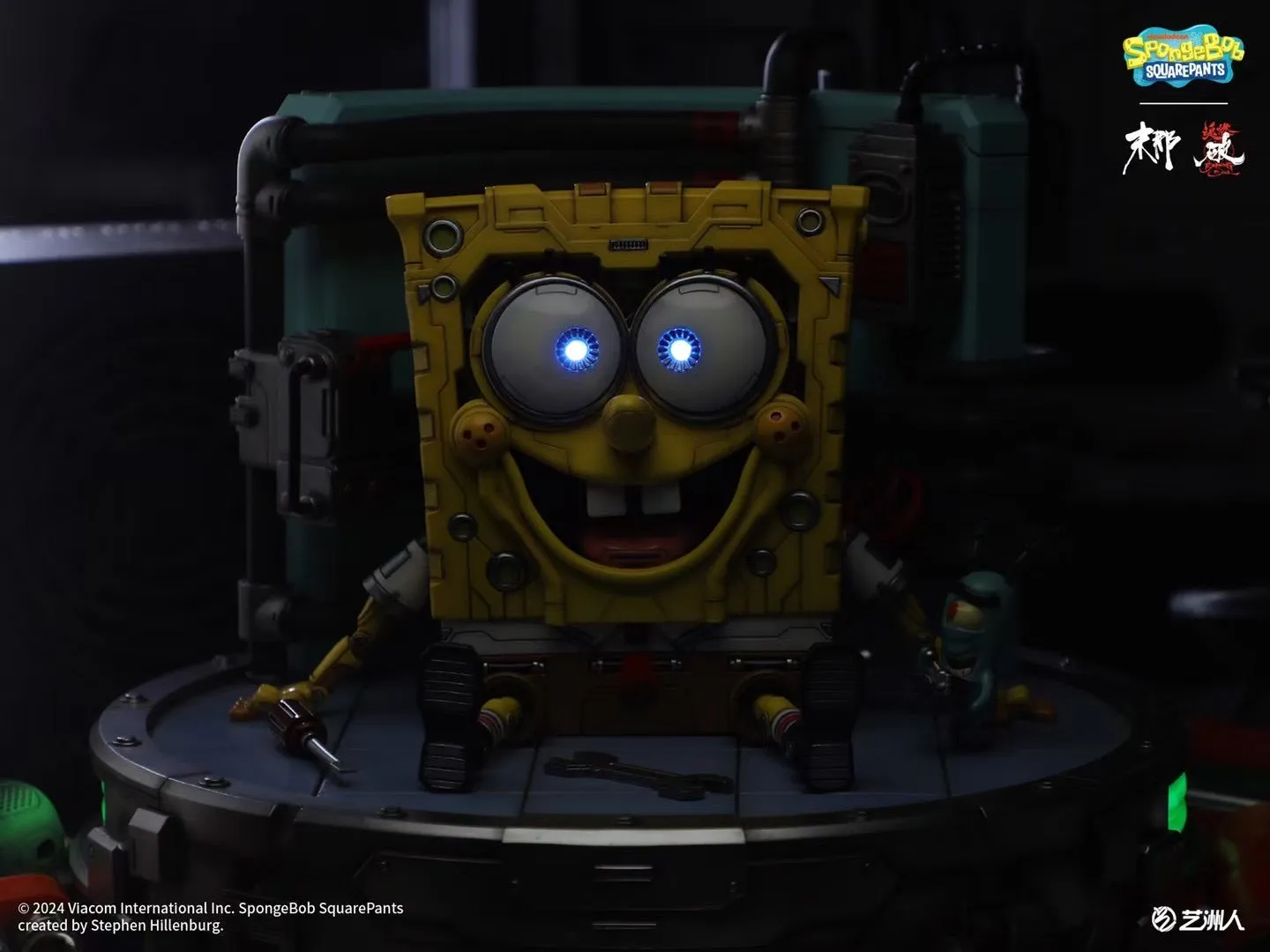 Wei Na Studio - Licensed SpongeBob SquarePants Mechanical Plan | 版权 海绵宝宝机械计划