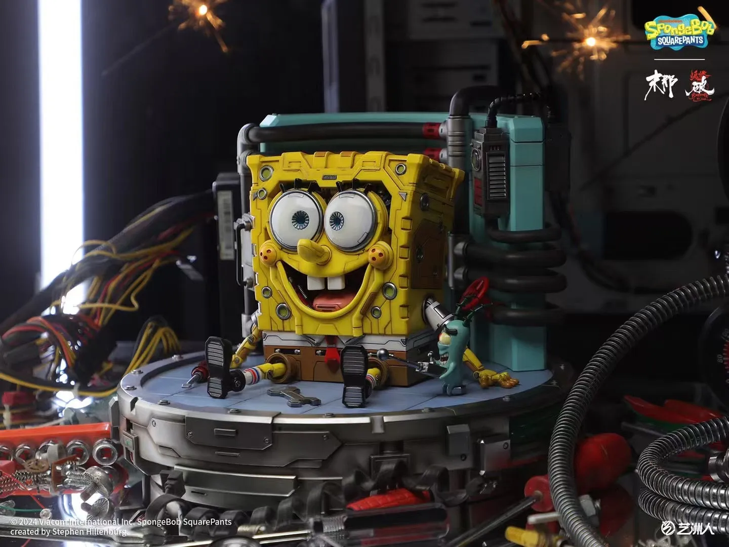 Wei Na Studio - Licensed SpongeBob SquarePants Mechanical Plan | 版权 海绵宝宝机械计划