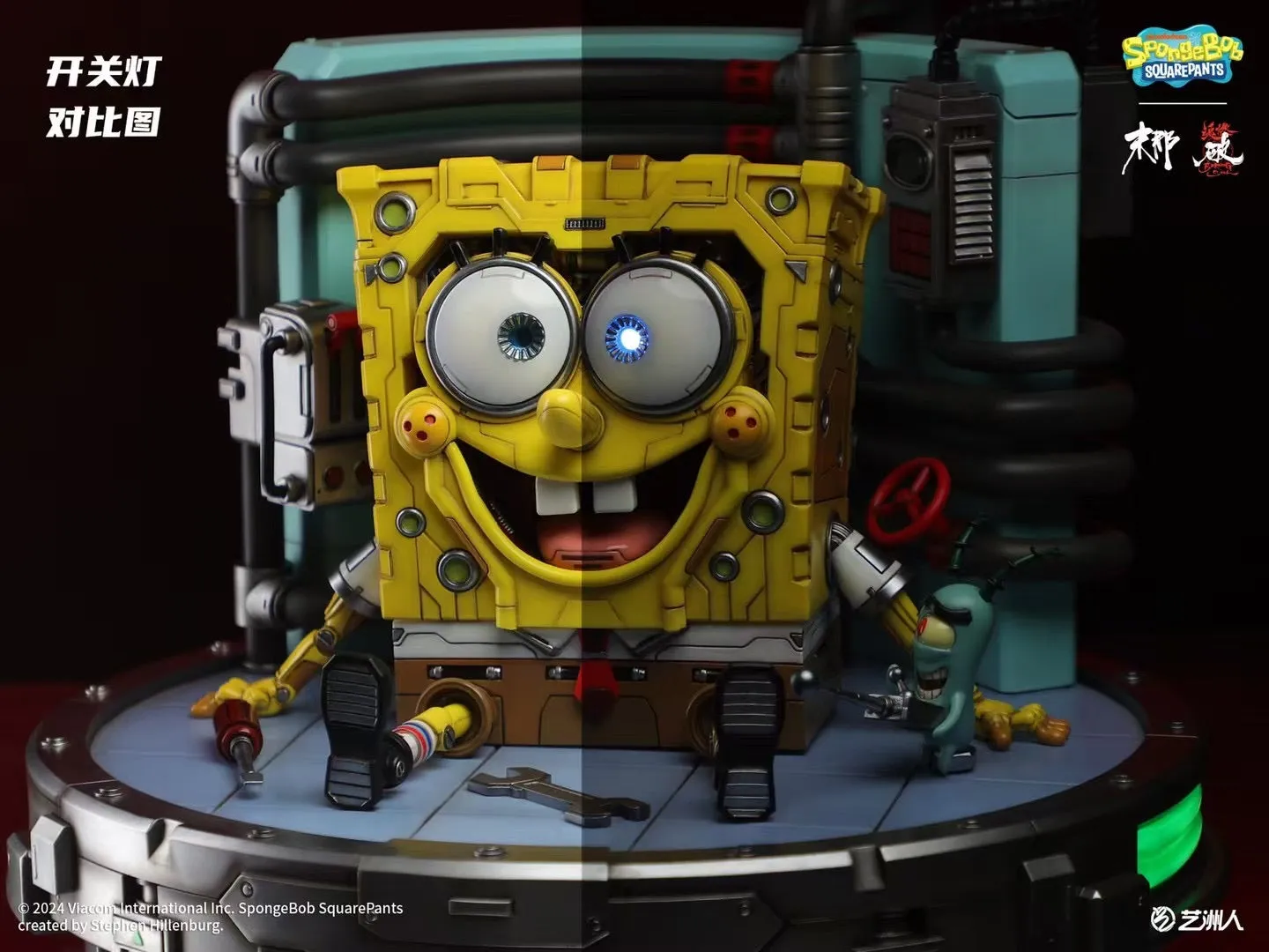 Wei Na Studio - Licensed SpongeBob SquarePants Mechanical Plan | 版权 海绵宝宝机械计划