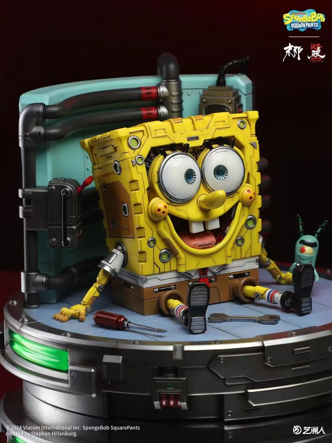 Wei Na Studio - Licensed SpongeBob SquarePants Mechanical Plan | 版权 海绵宝宝机械计划