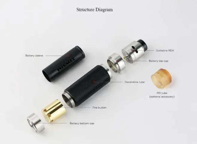 Wismec Reuleaux RX Machina Mech Mod RDA Kit