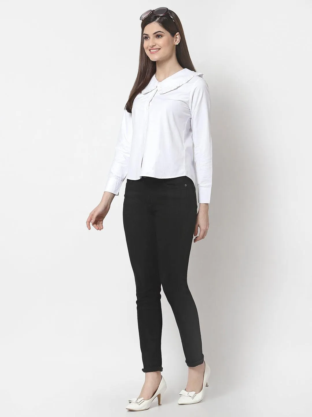 Women Smart Semiformal Shirt