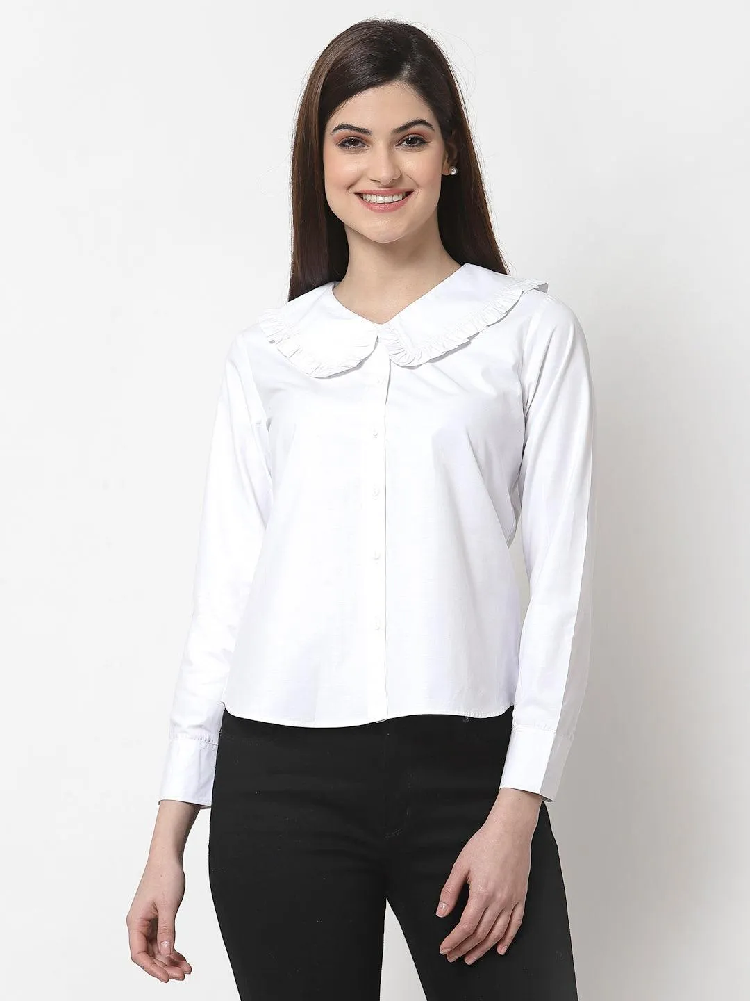 Women Smart Semiformal Shirt