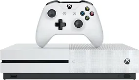 Xbox One S Console - 500GB, Disc Edition, White