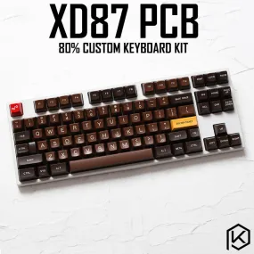 XD87  Custom Mechanical Keyboard Kit 80% Supports TKG-TOOLS  Underglow RGB