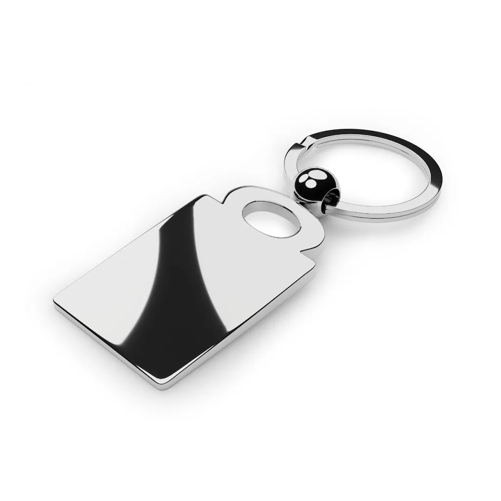 Zoovac Rectangle Photo Keyring