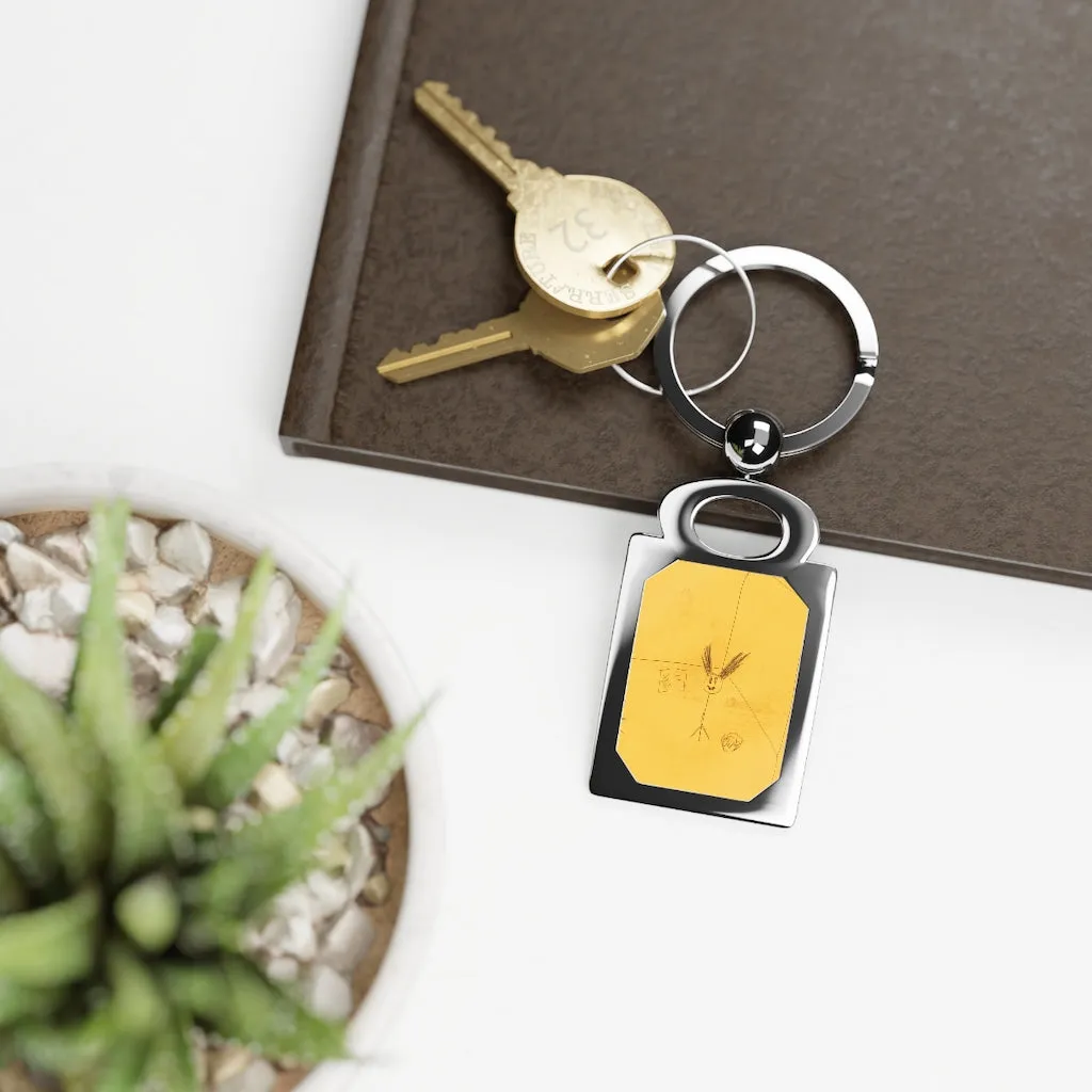 Zoovac Rectangle Photo Keyring